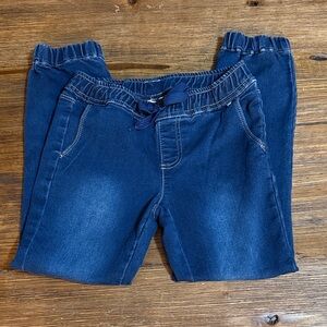 YMI Navy Pull-On Jogger Jeans for Kids